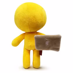 Alan Becker Plush Figure Gamer Yellow