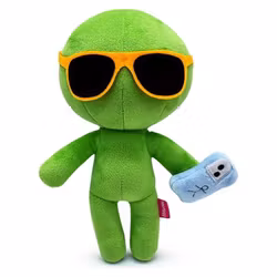 Alan Becker Plush Figure Influencer Green