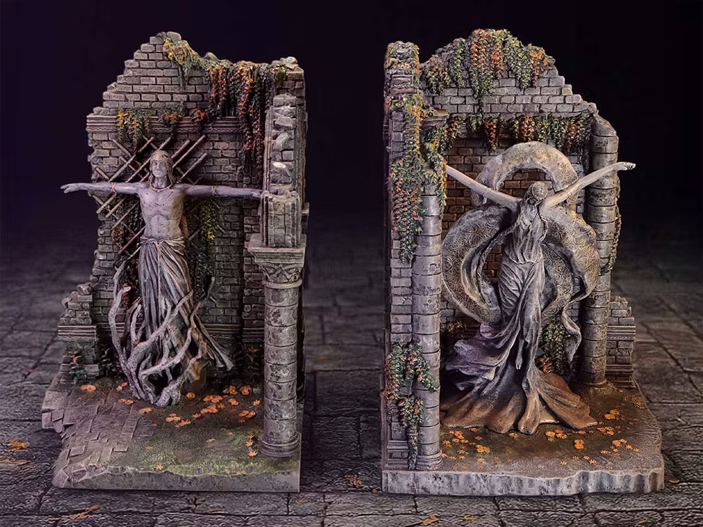 Elden Ring Radagon and Queen Marika Bookends