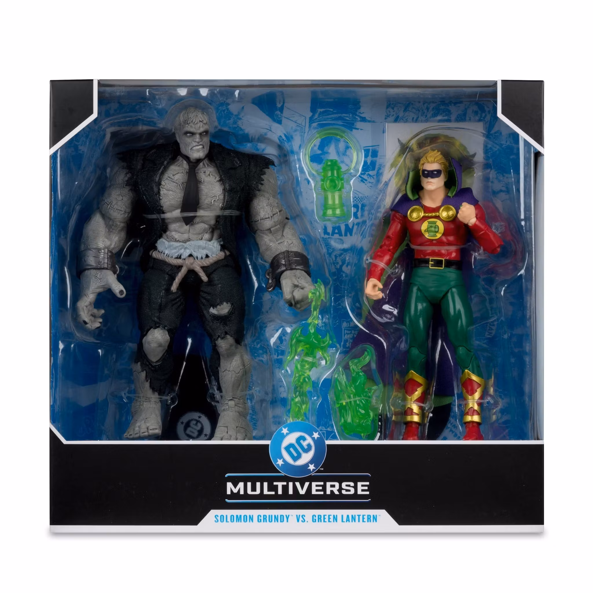 JSA DC Multiverse Solomon Grundy vs. Green Lantern Action Figure Two-Pack