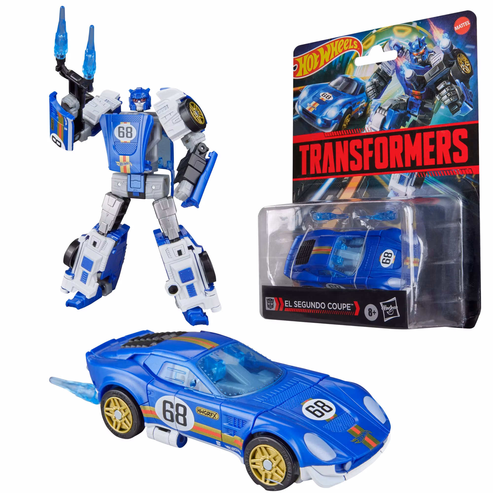 Transformers Collaborative Hot Wheels x Transformers Deluxe Class El Segundo Coupe