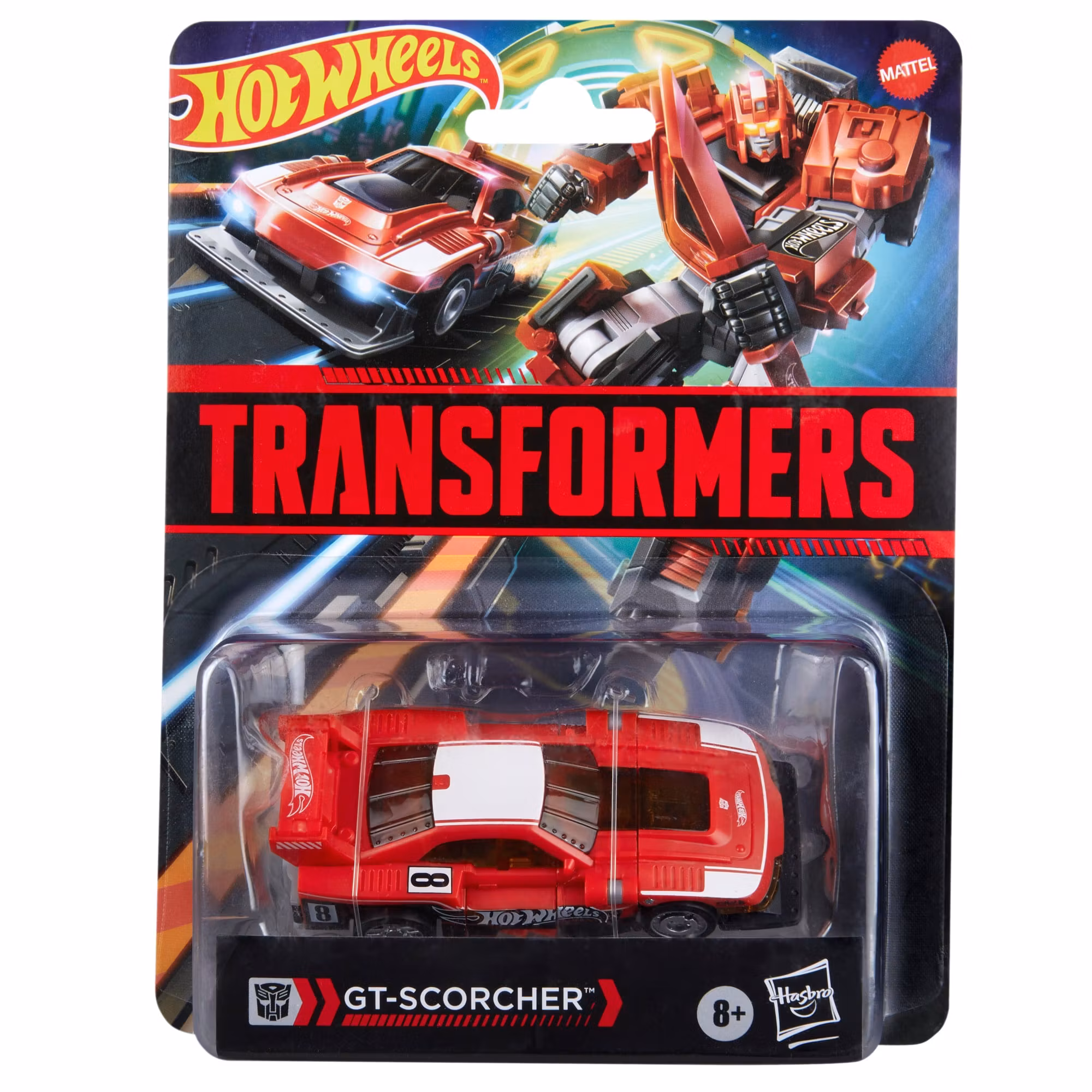 Transformers Collaborative Hot Wheels x Transformers Deluxe Class GT-Scorcher