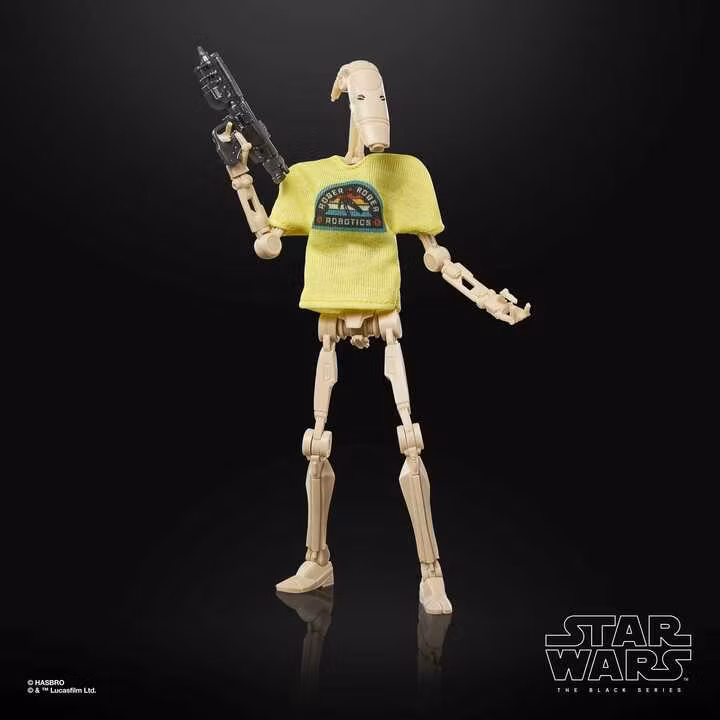 Star Wars Black Series Action Figure B1 Battle Droid May the 4th Be With You