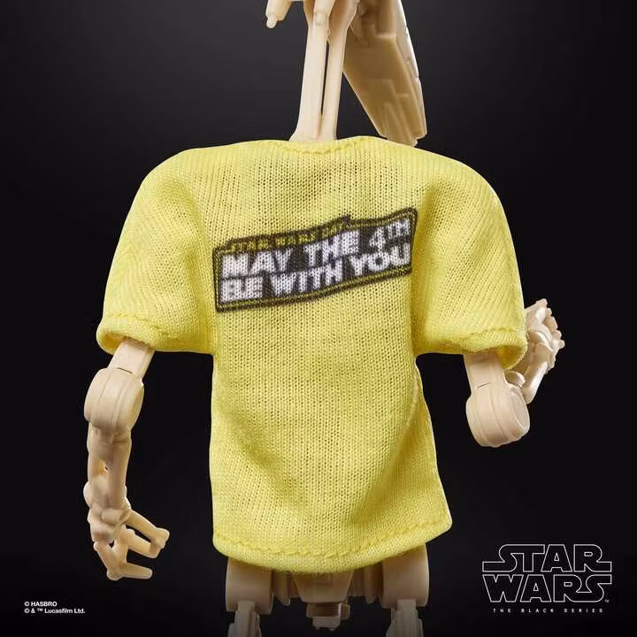 Star Wars Black Series Action Figure B1 Battle Droid May the 4th Be With You