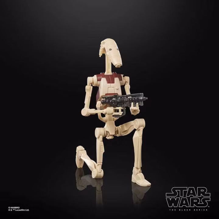 Star Wars Black Series Action Figure B1 Battle Droid May the 4th Be With You