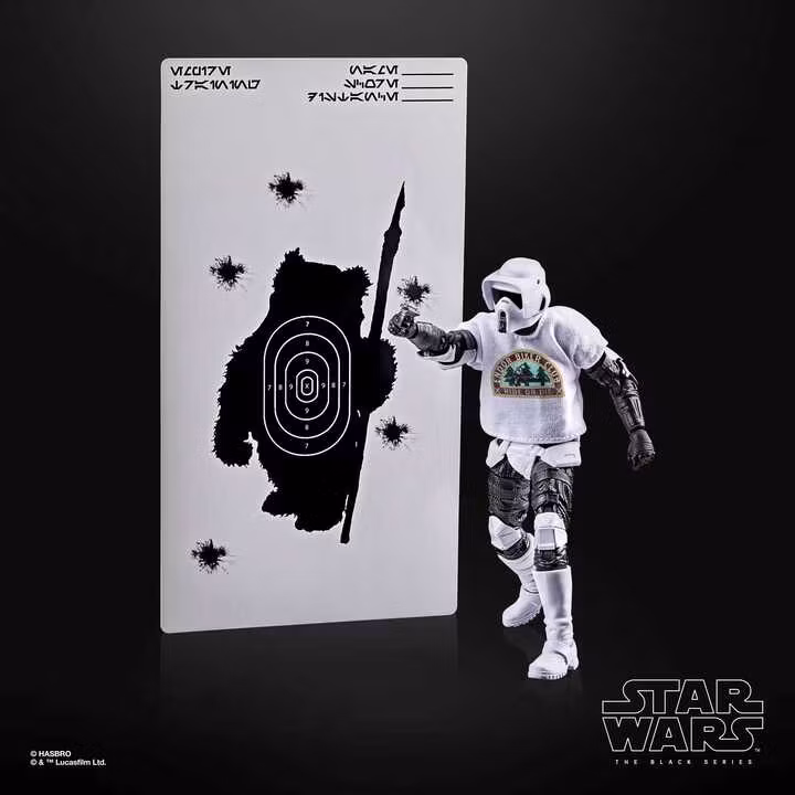 Star Wars Black Series Action Figure Scout Trooper May the 4th Be With You