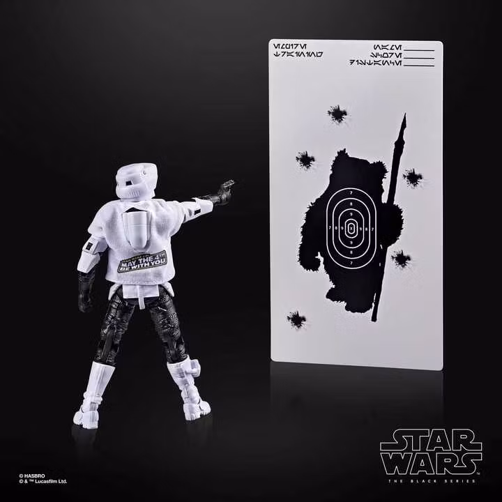Star Wars Black Series Action Figure Scout Trooper May the 4th Be With You
