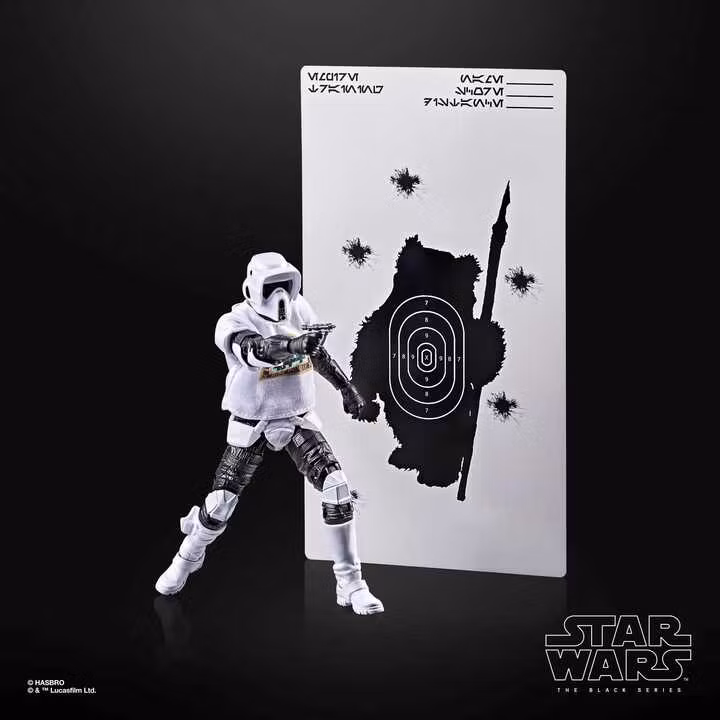 Star Wars Black Series Action Figure Scout Trooper May the 4th Be With You