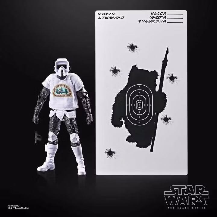 Star Wars Black Series Action Figure Scout Trooper May the 4th Be With You