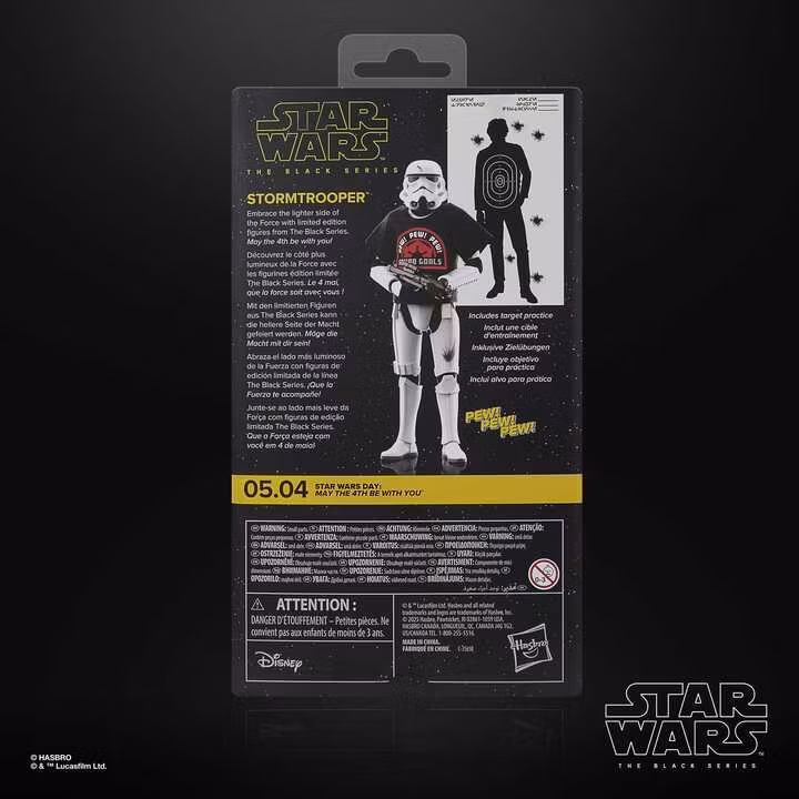 Star Wars Black Series Action Figure Stormtrooper May the 4th Be With You