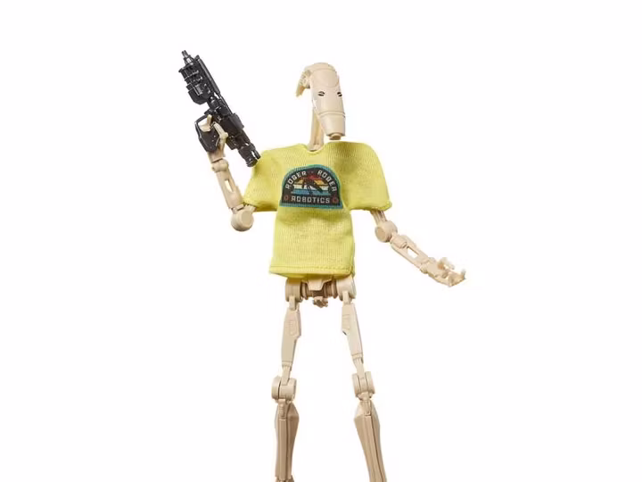 Star Wars Black Series Action Figure B1 Battle Droid May the 4th Be With You