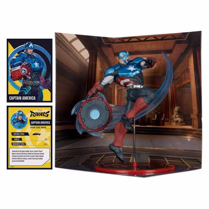 Marvel Rivals Collection 1/10 Action Figure Captain America