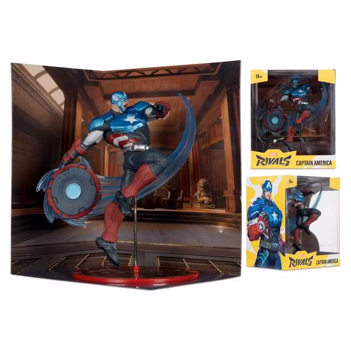 Marvel Rivals Collection 1/10 Action Figure Captain America