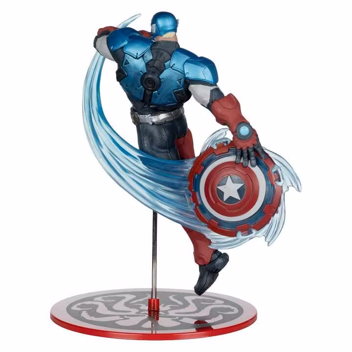 Marvel Rivals Collection 1/10 Action Figure Captain America
