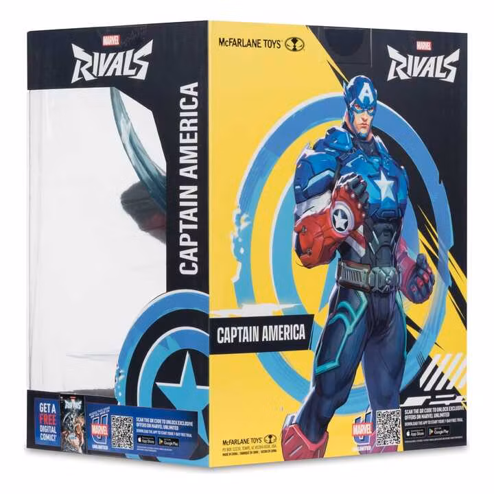 Marvel Rivals Collection 1/10 Action Figure Captain America