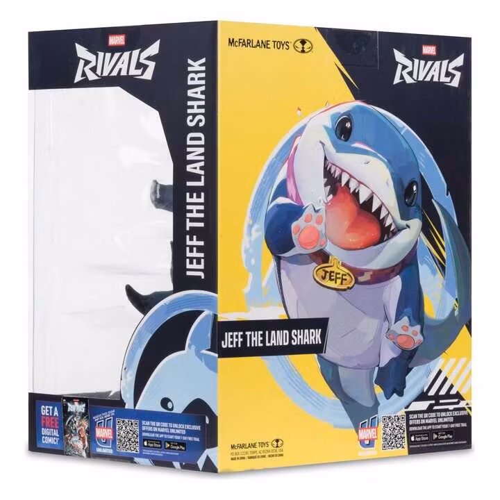 Marvel Rivals Collection Gamerverse 1/10 Action Figure Jeff The Land Shark