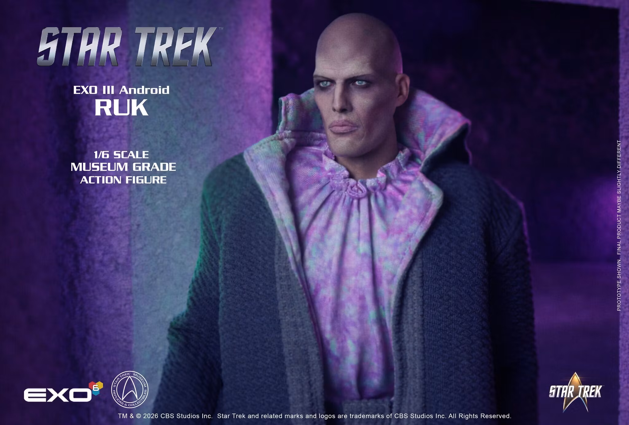 Star Trek: The Original Series EXO III Android Ruk 1/6 Scale Action Figure