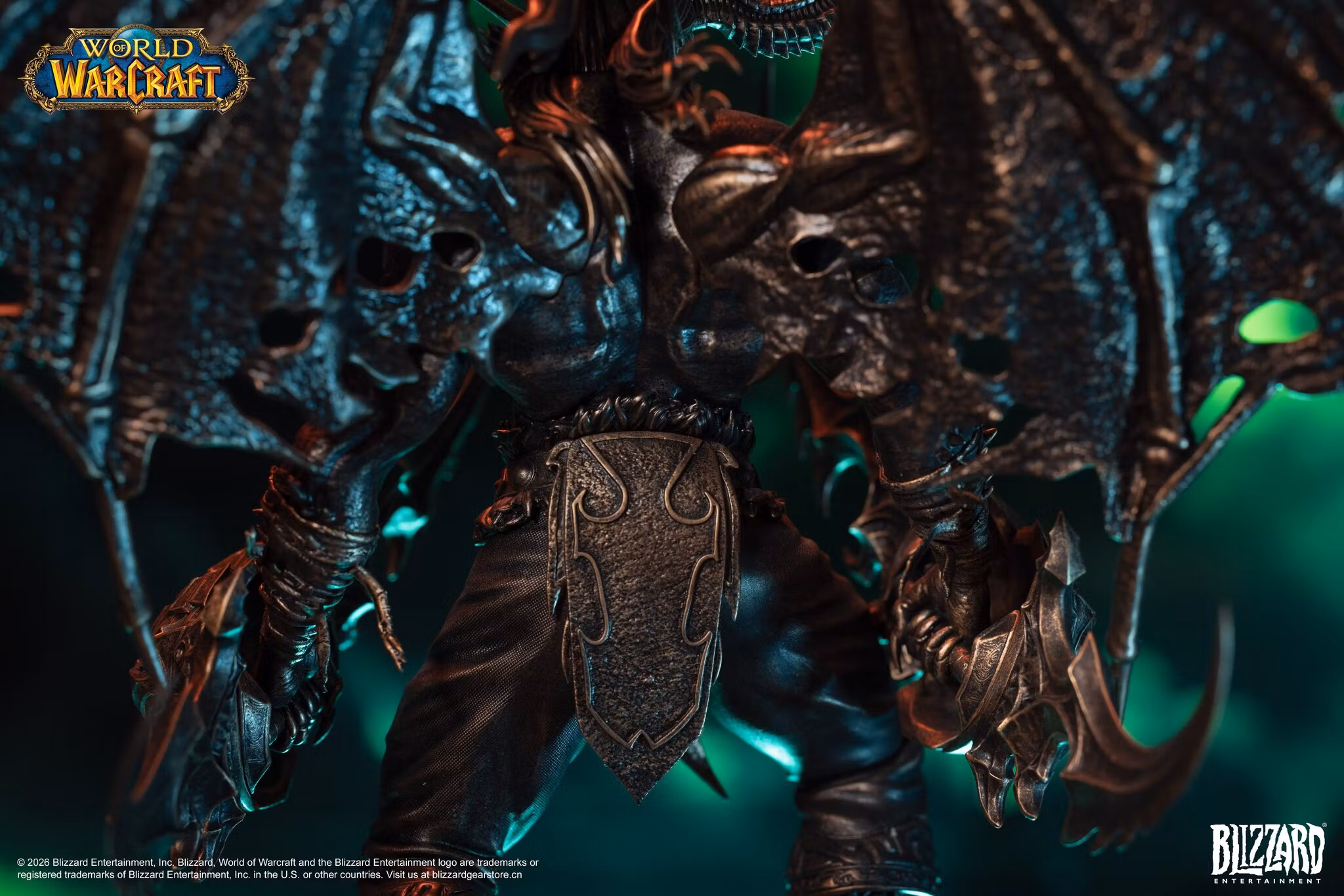 World of Warcraft Illidan Stormrage (Bronze Colored Ver.) 1/10 Scale Statue