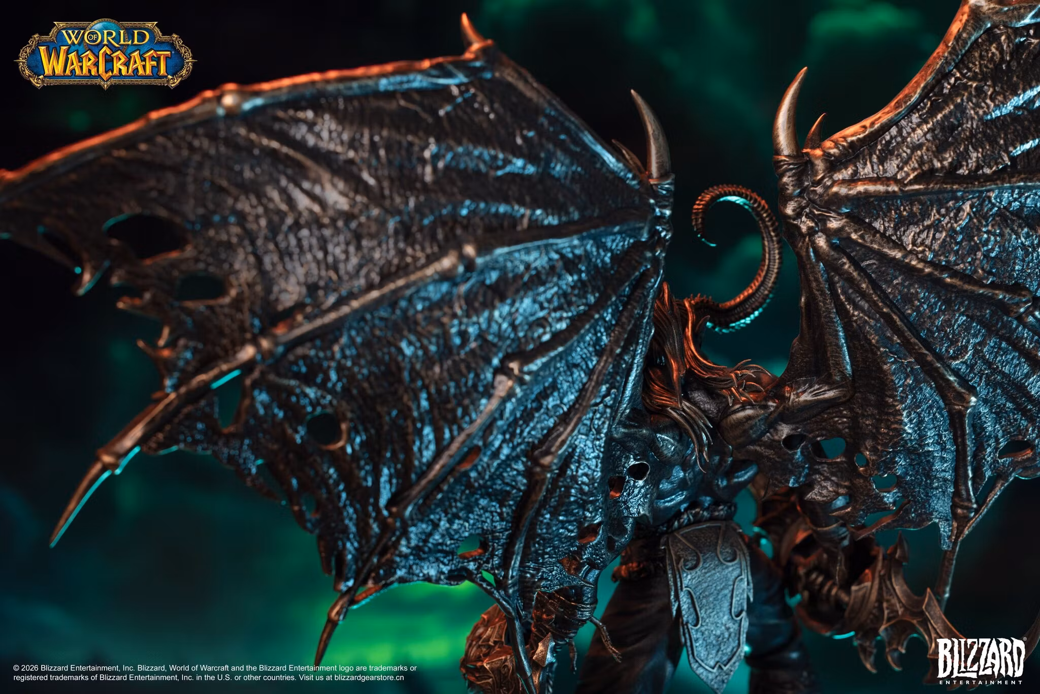 World of Warcraft Illidan Stormrage (Bronze Colored Ver.) 1/10 Scale Statue