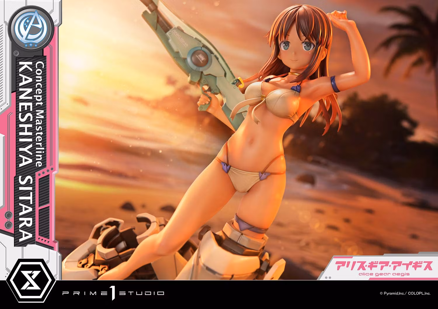 Alice Gear Aegis Concept Masterline Kaneshiya Sitara 1/5 Scale Statue