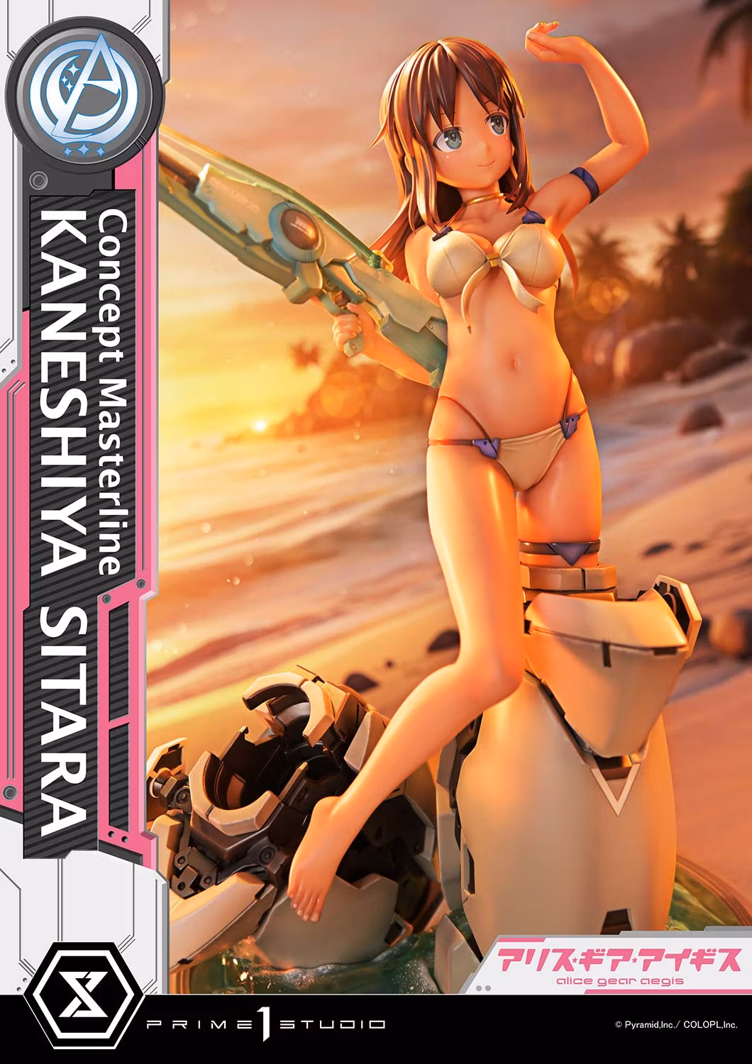 Alice Gear Aegis Concept Masterline Kaneshiya Sitara (Bonus Ver.) 1/5 Scale Limited Edition Statue