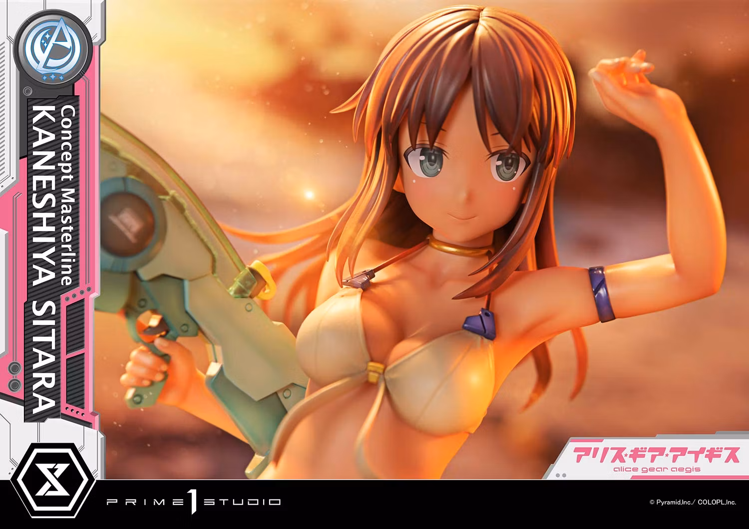 Alice Gear Aegis Concept Masterline Kaneshiya Sitara (Bonus Ver.) 1/5 Scale Limited Edition Statue