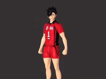 Haikyu!! Collekazaro CK-H04 Tetsuro Kuroo Action Figure