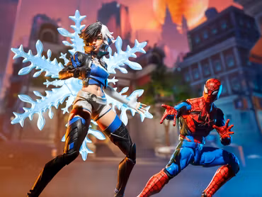 Marvel Rivals Marvel Legends Spider-Man & Luna Snow Action Figure Two-Pack