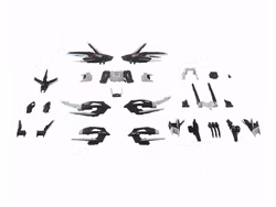 Zoids Advanced Zi AZ-16EX Liger Zero Jager (Unit Original Color) 1/72 Scale Armor Parts Set