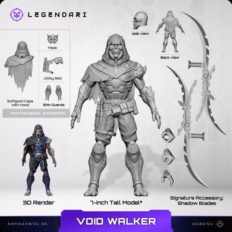Legendari Voidwalker Action Figure