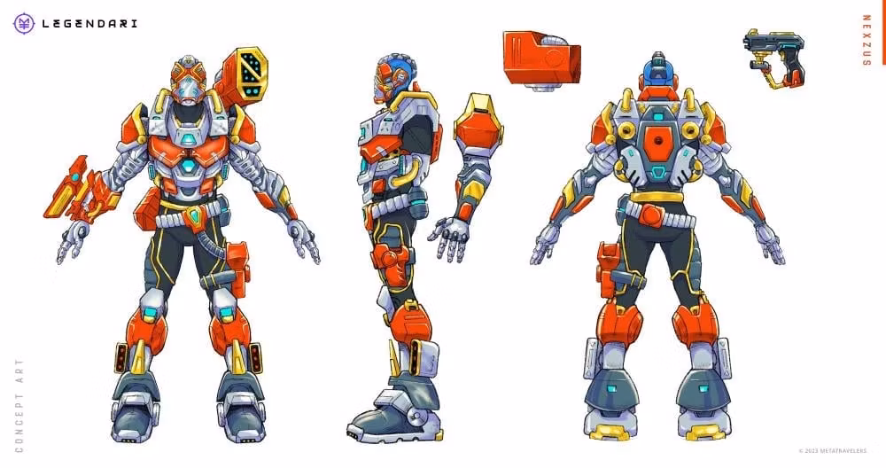 Legendari Nekzus Action Figure