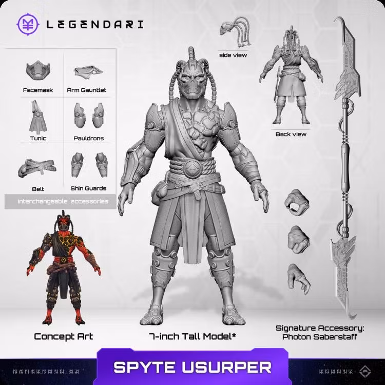 Legendari Spyte Usurper Action Figure