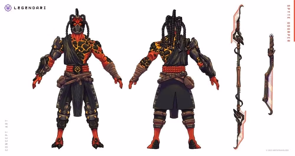 Legendari Spyte Usurper Action Figure