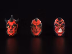 Legendari Villian Head Pack