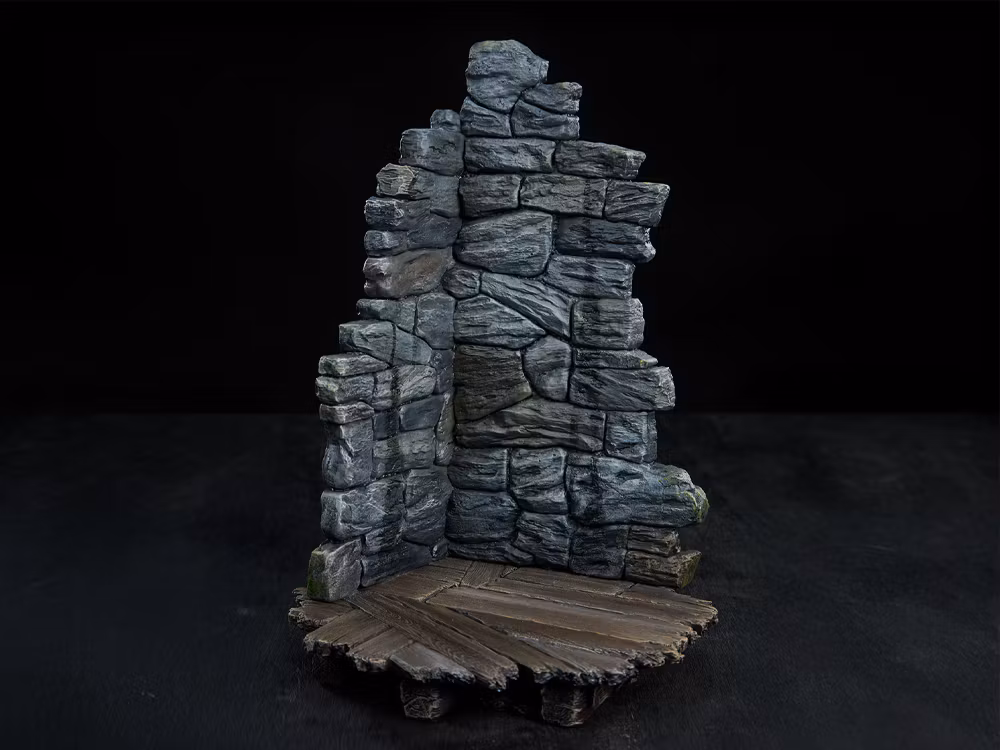 Dungeon Display Base 1/6 Scale Figure Accessory