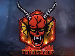 Stranger Things Hellfire Club Lamp