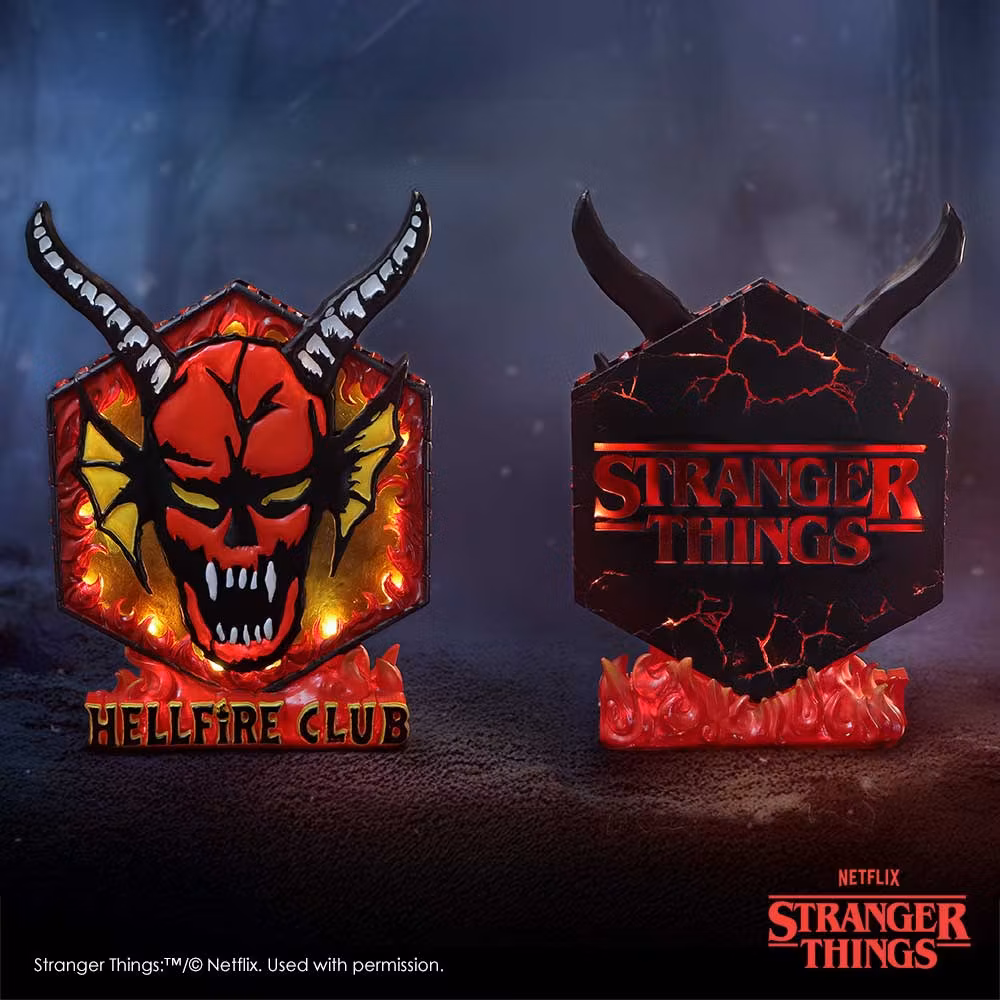 Stranger Things Hellfire Club Lamp
