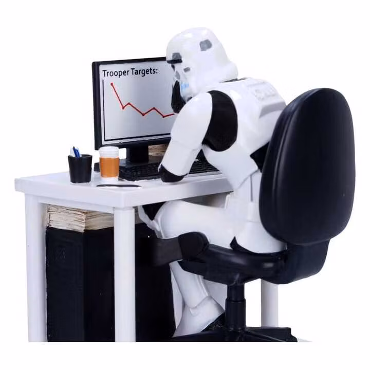 Star Wars Stormtrooper Figure Slave to the Wage