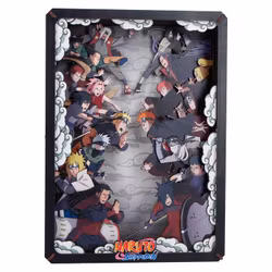 Naruto Model Kit Wooden Theatre Combat (Large)