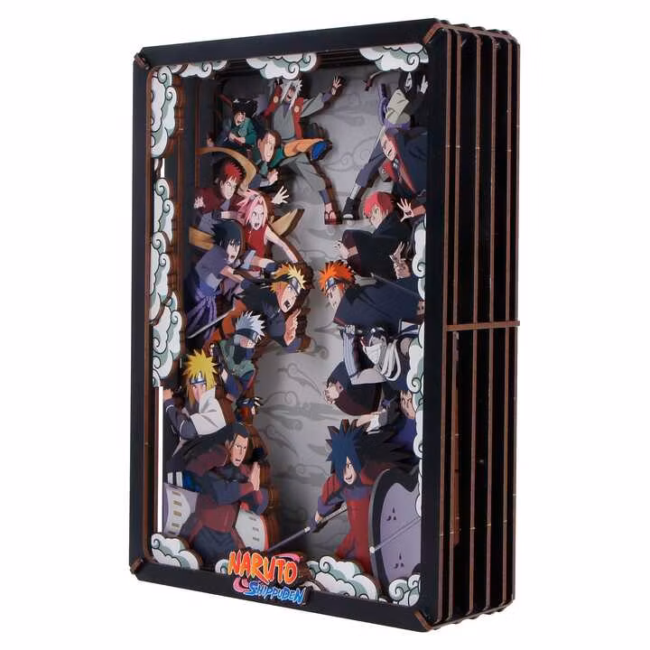 Naruto Model Kit Wooden Theatre Combat (Large)