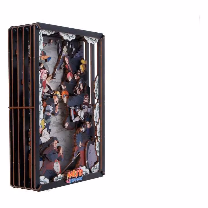 Naruto Model Kit Wooden Theatre Combat (Large)