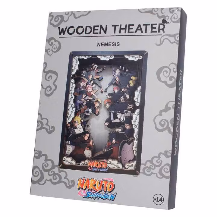 Naruto Model Kit Wooden Theatre Combat (Large)