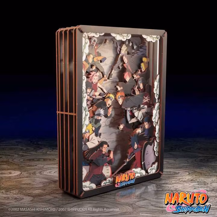 Naruto Model Kit Wooden Theatre Combat (Large)
