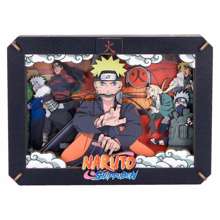 Naruto Model Kit Wooden Theatre Hokage (Medium)