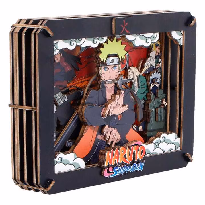 Naruto Model Kit Wooden Theatre Hokage (Medium)