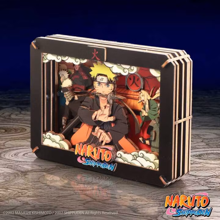 Naruto Model Kit Wooden Theatre Hokage (Medium)