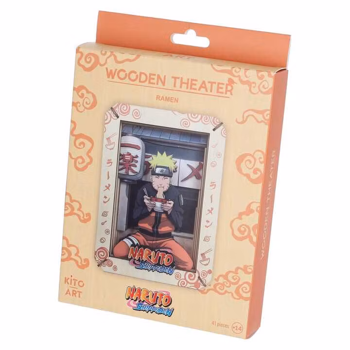 Naruto Model Kit Wooden Theatre Ramen (Medium)
