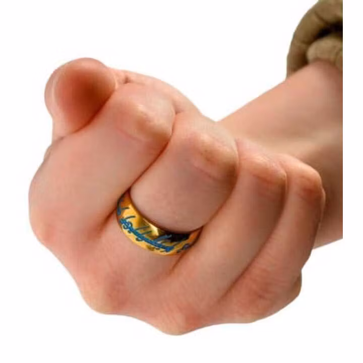 Lord of the Rings Replica One Ring Glow in the Dark