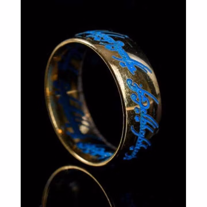 Lord of the Rings Replica One Ring Glow in the Dark