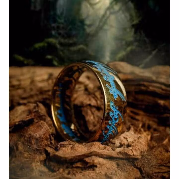 Lord of the Rings Replica One Ring Glow in the Dark